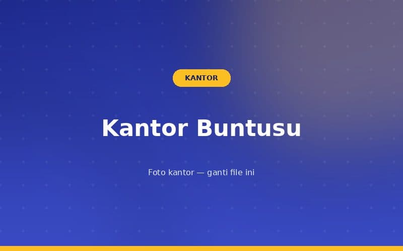 Kantor Kelurahan Buntusu